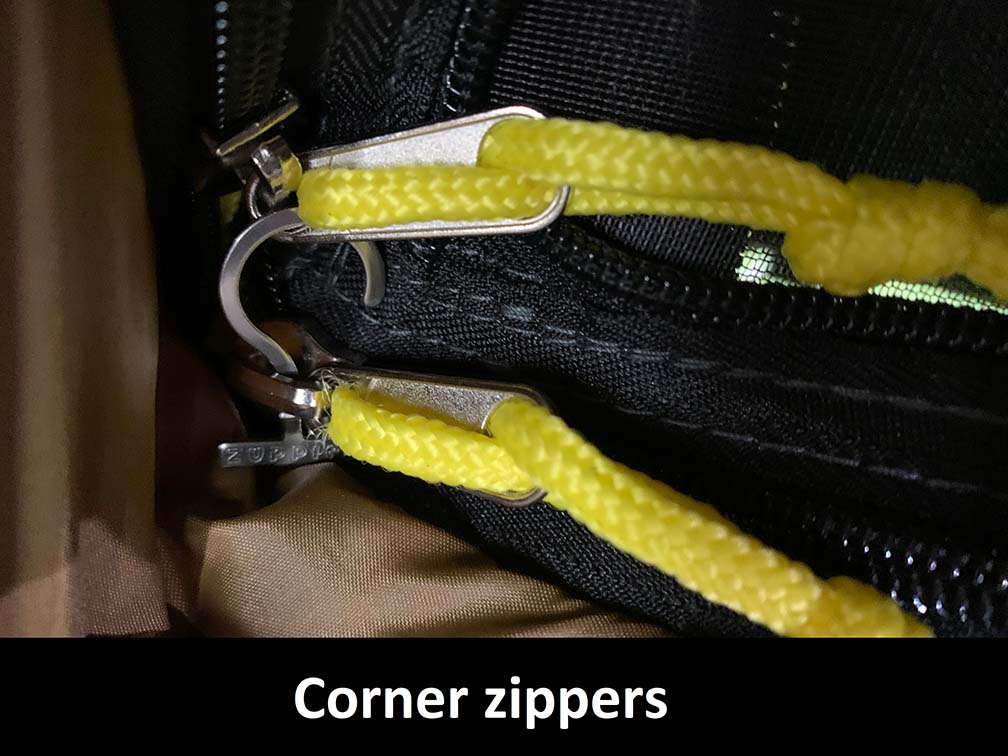 How to Use Zuppies - Corner zippers