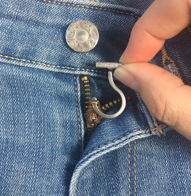 How to Keep Your Pants Zipper Up -- 2 Genius Tricks!