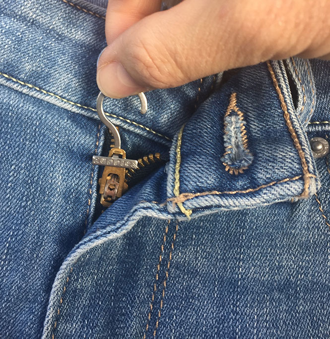 How to Keep Your Pants Zipper Up -- 2 Genius Tricks!